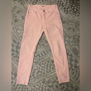 BDG pink jeans mid rise